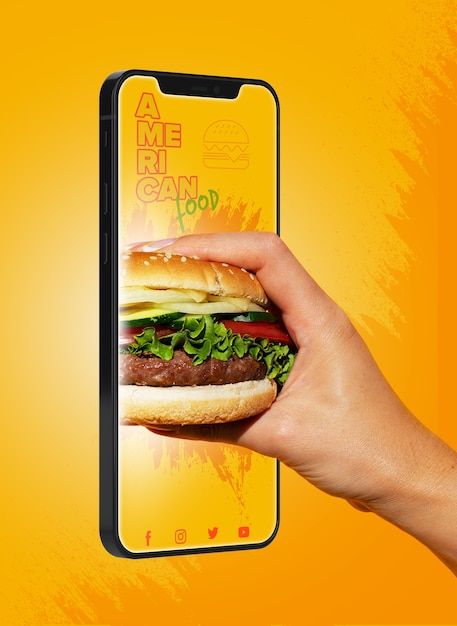 burger background